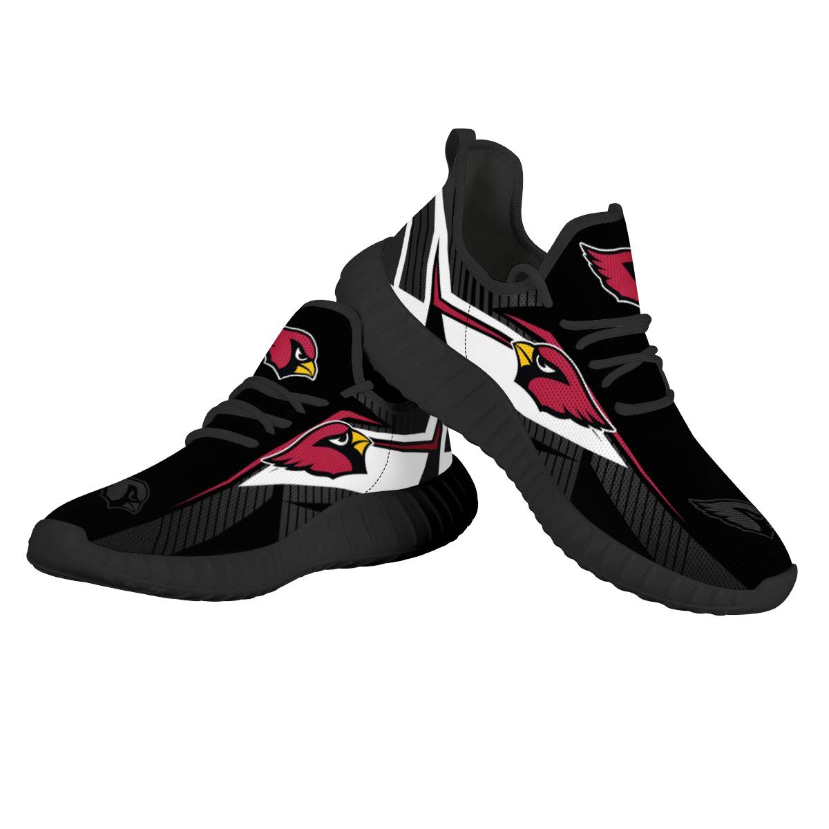 Women's NFL Arizona Cardinals Mesh Knit Sneakers/Shoes 001